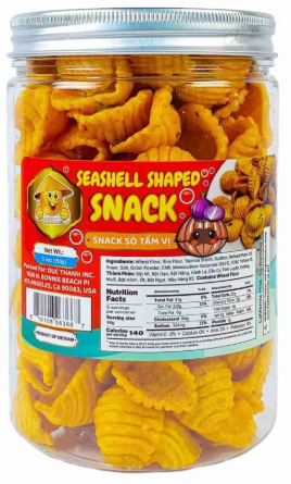 SEA SHELL SHAPED SNACK