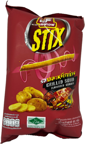 Stix Cracker Grilled Squid Flavor