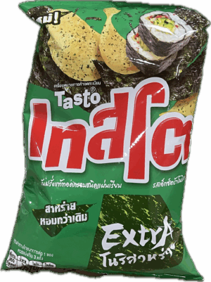 *EXTRA NORI (SEAWEED)* POTATO CHIPS