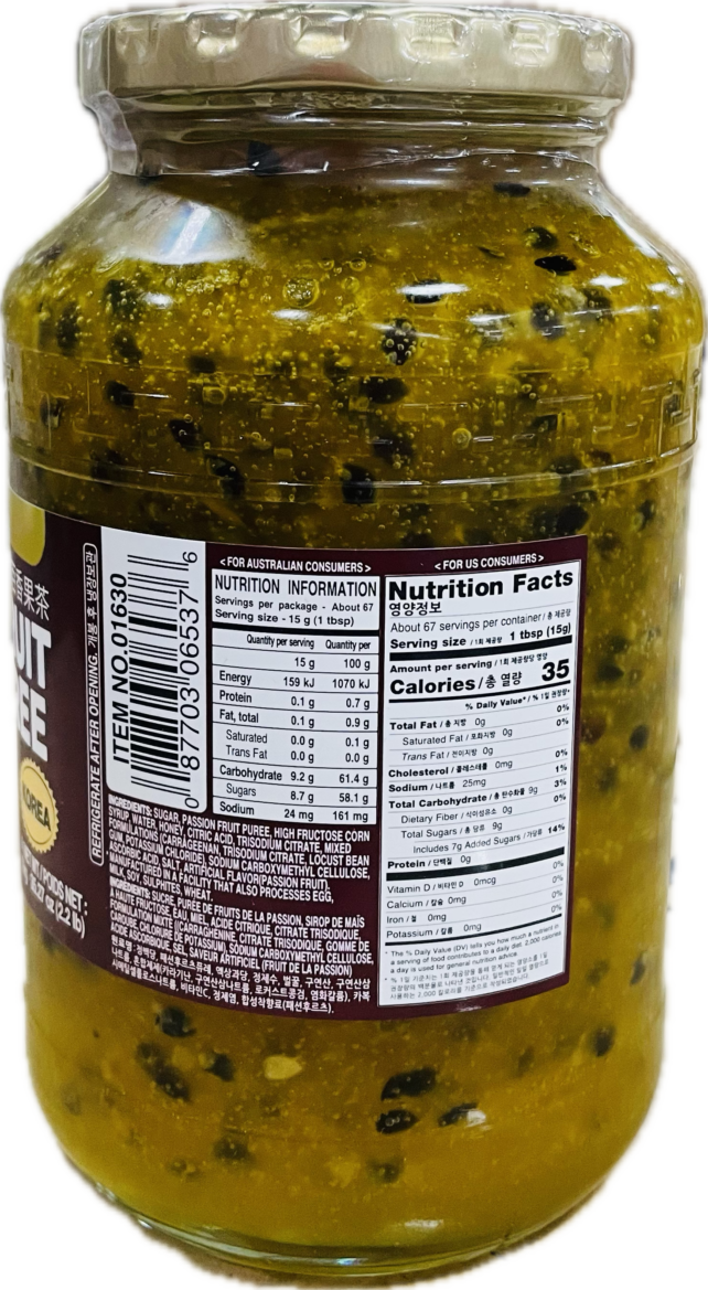 Korean Passion Fruit Honey Tea - Image 3