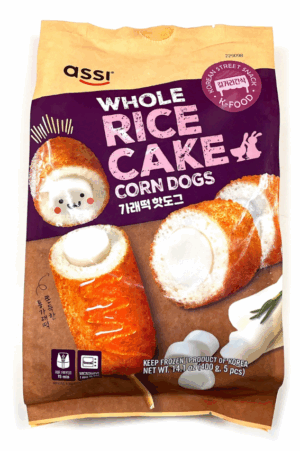 WHOLE RICE CAKE CORN DOGS