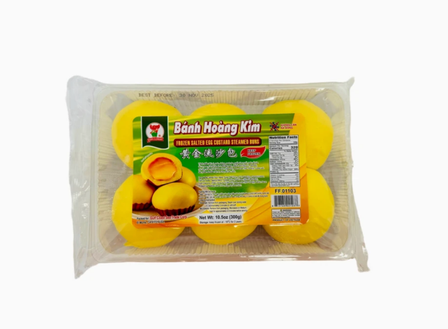SALTED EGG CUSTARD BUNS