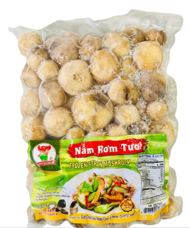 FROZEN STRAW MUSHROOM