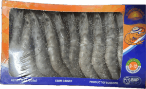 (9-12) HEAD-ON WHITE SHRIMP