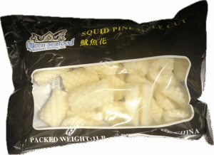 SQUID PINEAPPLE CUT (CARVING SQUID)